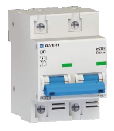 Выключатель автоматический eZ113 1Р B25 10кА ELVERT Автоматические выключатели