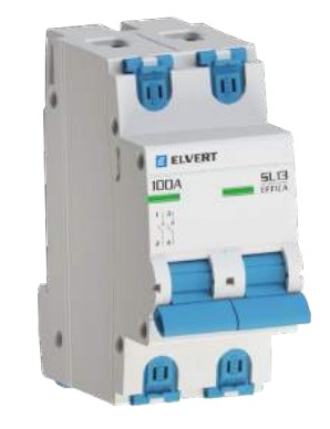 Выключатель нагрузки SL13 1Р 125А ELVERT Автоматические выключатели #1