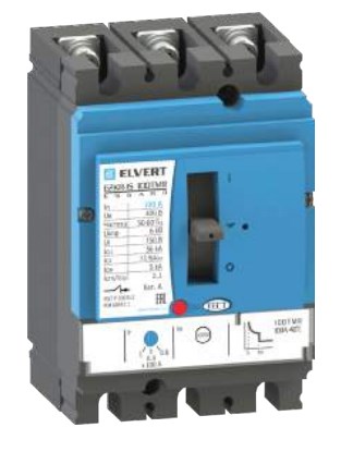 ELVERT E2KR-1S 63TMR 3P 36кА ELVERT Устройства защиты